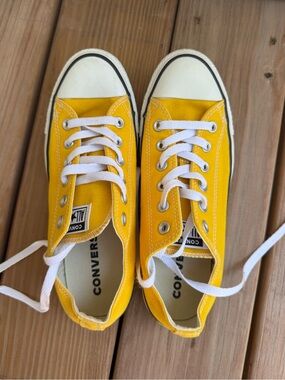 Converse Yellow Low Top Kids' Sneakers
